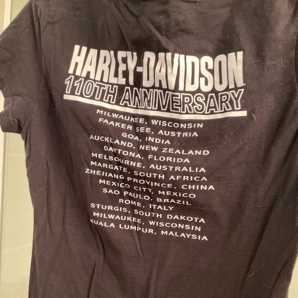 Official Harley Davidson 110th Anniversary Tee - Picture 8 of 8